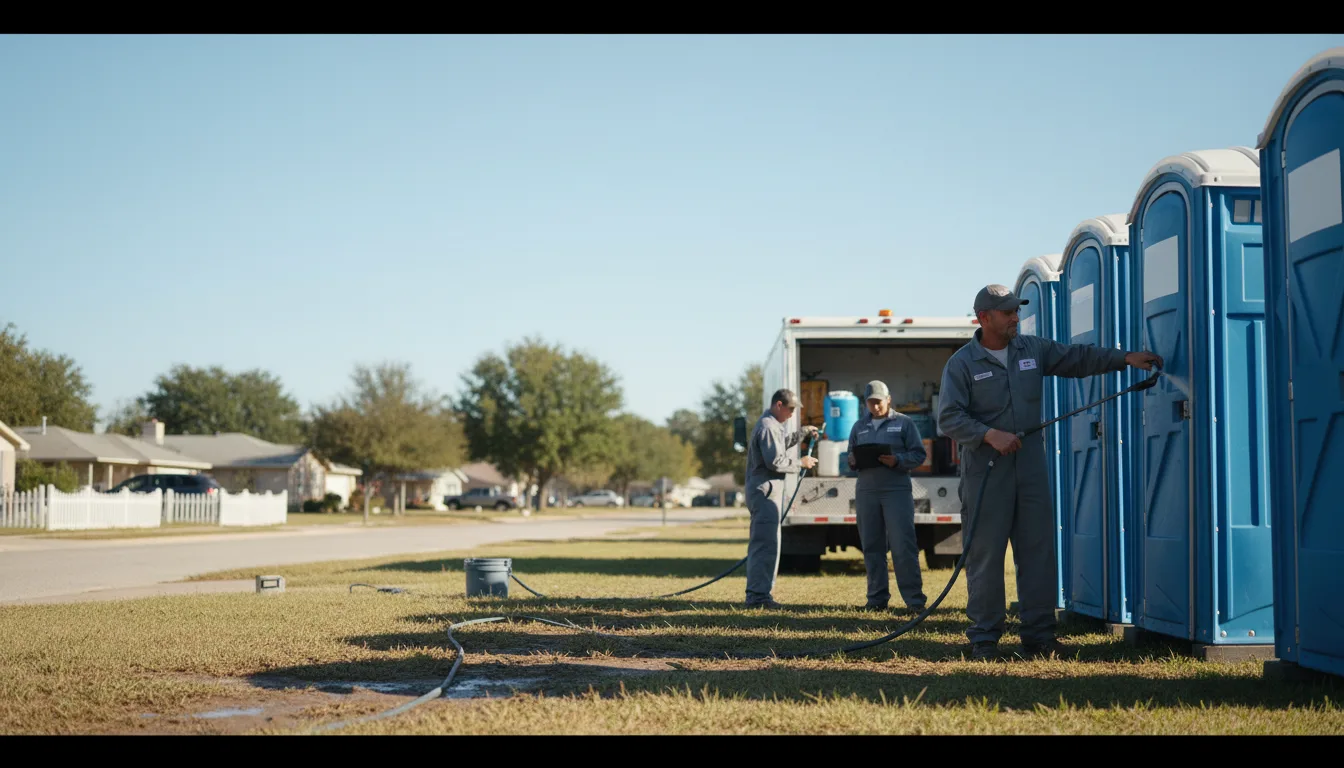 Long-Term Portable Toilet Rental in Sumner, IL near me